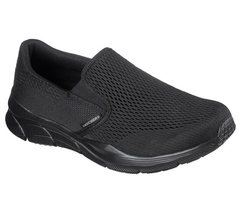 Skechers Herr Svarta Slip On - Relaxed Fit: Equalizer 4.0 - Triple-Play - Sverige (MXEHG-2681)